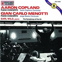 Vanguard Classics Original Masters : Wild - Copland, Menotti
