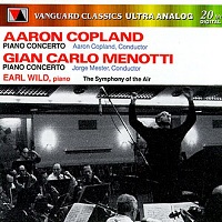 �Vanguard Classics : Wild - Copland, Menotti

