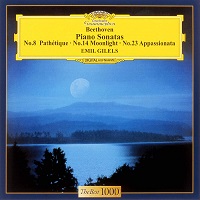 �Deutsche Grammophon Japan : Gilels - Beethoven Sonatas 8, 14 & 23