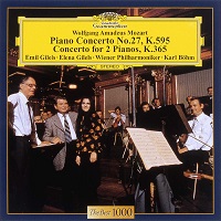 Deutsche Grammophon Japan Best 1000 : Gilels - Mozart Concertos 10 & 27