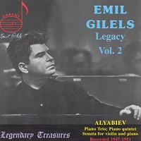 Doremi : Gilels - Alyabiev Works