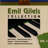 �Eurodisc : Gilels - Saint-Saens, Frank, Poulenc
