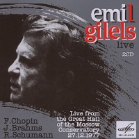 Melodiya : Gilels - Live From Moscow