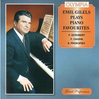 �Olympia Great Performers : Gilels - Piano Favorites