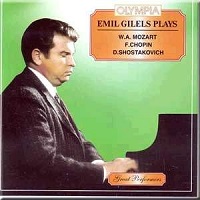 �Olympia : Gilels - Chopin, Shostakovich, Mozart
