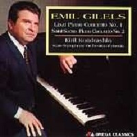 Omega Classics : Gilels - Liszt, Saint-Saens