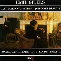 Praga : Gilels - Weber, Brahms