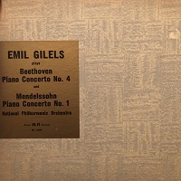�Bruno : Gilels - Beethoven, Mendelssohn