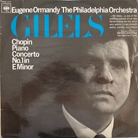 CBS : Gilels - Chopin Concerto No. 1