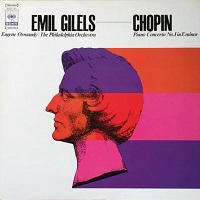 CBS Japan : Gilels - Chopin Concerto No. 1