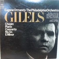 CBS Japan : Gilels - Chopin Concerto No. 1