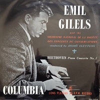 Columbia : Gilels - Beethoven Concerto No. 3