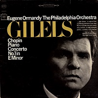 Columbia : Gilels - Chopin Concerto No. 1