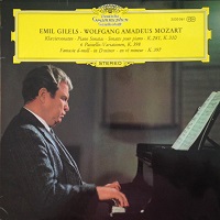 Deutsche Grammophon : Gilels - Mozart Works