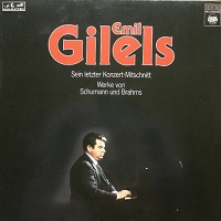 Eurodisc : Gilels - Schumann, Brahms