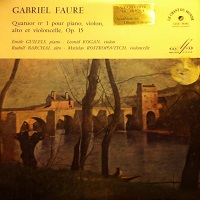�Le Chant du Monde : Faure - Piano Quartet