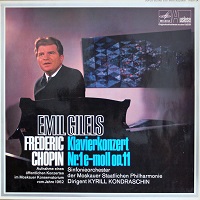 �Melodiya : Gilels - Chopin Concerto No. 1