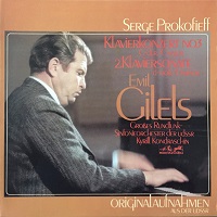 Melodiya : Gilels - Prokofiev Concerto No. 3, Sonata No. 2