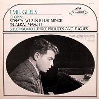 Seraphim : Gilels - Chopin, Shostakovich