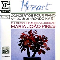Erato : Pires - Mozart Concertos 20 & 21