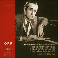 Orfeo : Gulda - Beethoven Sonatas