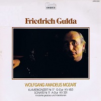 Amadeo : Gulda - Mozart Concerto No. 17, Sonata No. 11