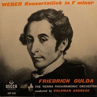 �Decca : Gulda - Weber Konzerstuck