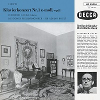 �Decca : Gulda - Chopin Concerto No. 1