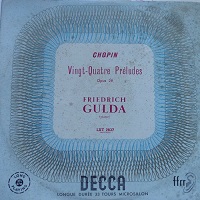 �Decca : Gulda - Chopin Preludes