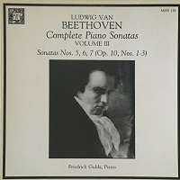 Musical Heritage Society : Gulda - Beethoven Sonatas Volume 03