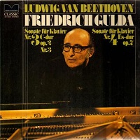 Metronome Classic : Gulda - Beethoven Sonatas 3 & 4