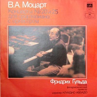  Melodiya : Gulda - Mozart Concertos 20 & 25