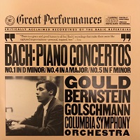 �CBS : Gould - Bach Concertos 1, 4 & 5