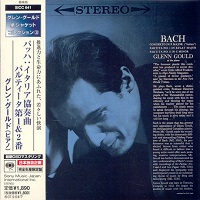 Sony Japan : Gould - Bach Italian Concerto, Partitas 1 & 2