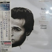 �Sony Japan : Gould - Bach Two and Three Part Inventions