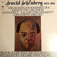 CBS : Gould - Schoenberg Piano Works