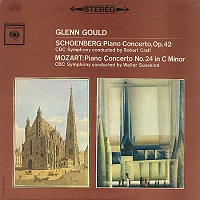 Columbia : Gould - Mozart, Schoenberg