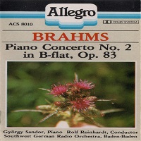 Allegro : Sandor - Brahms Concerto No. 2
