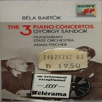 �Sony Classical : Bartok - Concertos 1 - 3