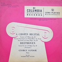 Columbia : Sandor - Chopin, Beethoven