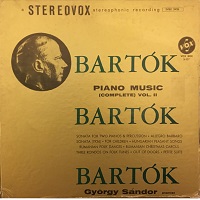 Vox : Sandor - Bartok Works Volume II