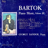 Vox : Sandor - Bartok Works Volume III