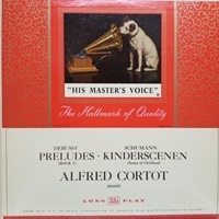 HMV : Cortot - Debussy, Schumann