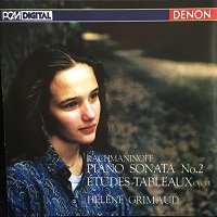 �Musical Heritage Society : Grimaud - Rachmaninov Sonata No. 2, Etude-Tableaux