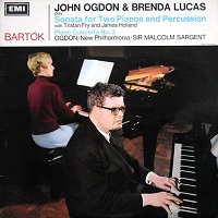 HMV : Ogdon - Bartok Concerto No. 3, Sonata for Two Pianos