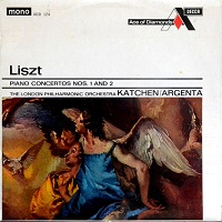 Ace of Diamonds : Katchen - Liszt Concertos 1 & 2