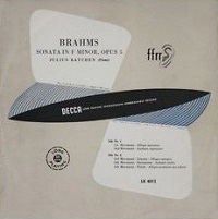  Decca : Katchen - Brahms Sonata No. 3
