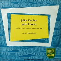 �Decca : Katchen - Chopin Ballade No. 3, Scherzo No. 3, Fantasie