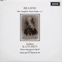 Decca : Katchen - Brahms Pieces, Intermezzi