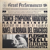  CBS Great Performances : Fleisher - Rachmaninov, Franck